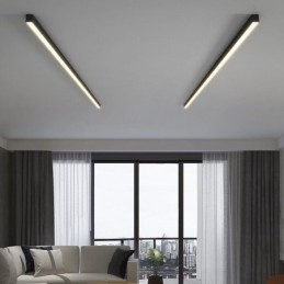 Modern Taklampa Lång Strip Ytmonterad Taklampa
