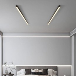 Modern Taklampa Lång Strip Ytmonterad Taklampa