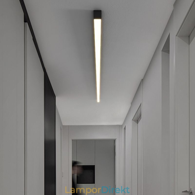 Modern Taklampa Lång Strip Ytmonterad Taklampa