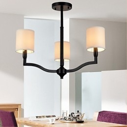Amerikanska Country Hanging Lights Nordic Contracted Warm Cloth Cap Lampor Och Lyktor