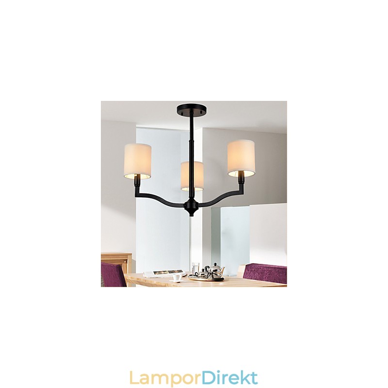 Amerikanska Country Hanging Lights Nordic Contracted Warm Cloth Cap Lampor Och Lyktor