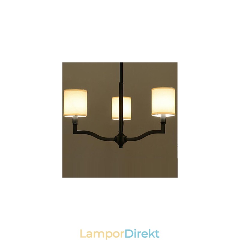 Amerikanska Country Hanging Lights Nordic Contracted Warm Cloth Cap Lampor Och Lyktor