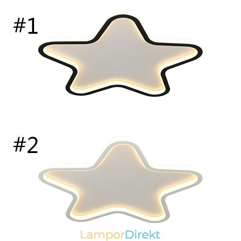 Modern Taklampa Star Shape Taklampa