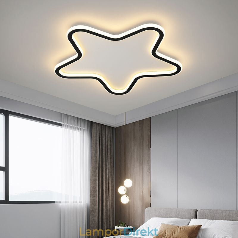 Modern Taklampa Star Shape Taklampa