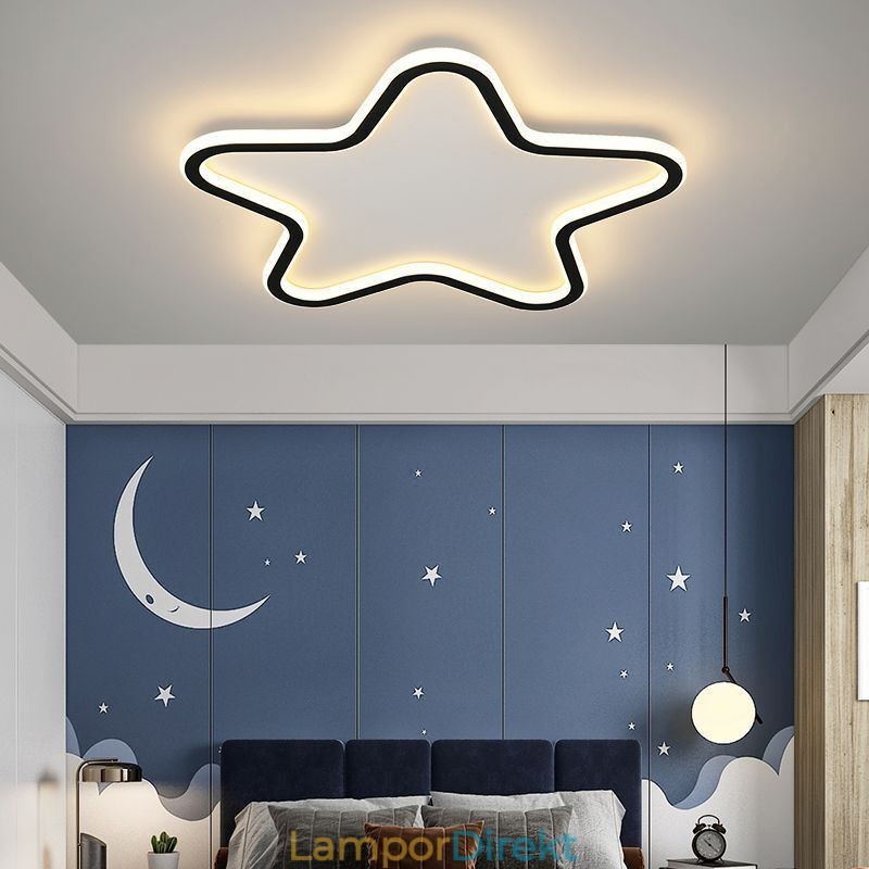 Modern Taklampa Star Shape Taklampa
