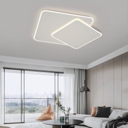 Modern Infälld Geometrisk Fyrkantig Taklampa