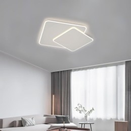 Modern Infälld Geometrisk Fyrkantig Taklampa