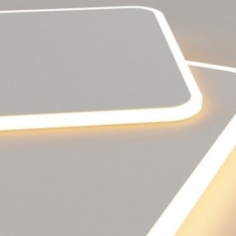 Modern Infälld Geometrisk Fyrkantig Taklampa