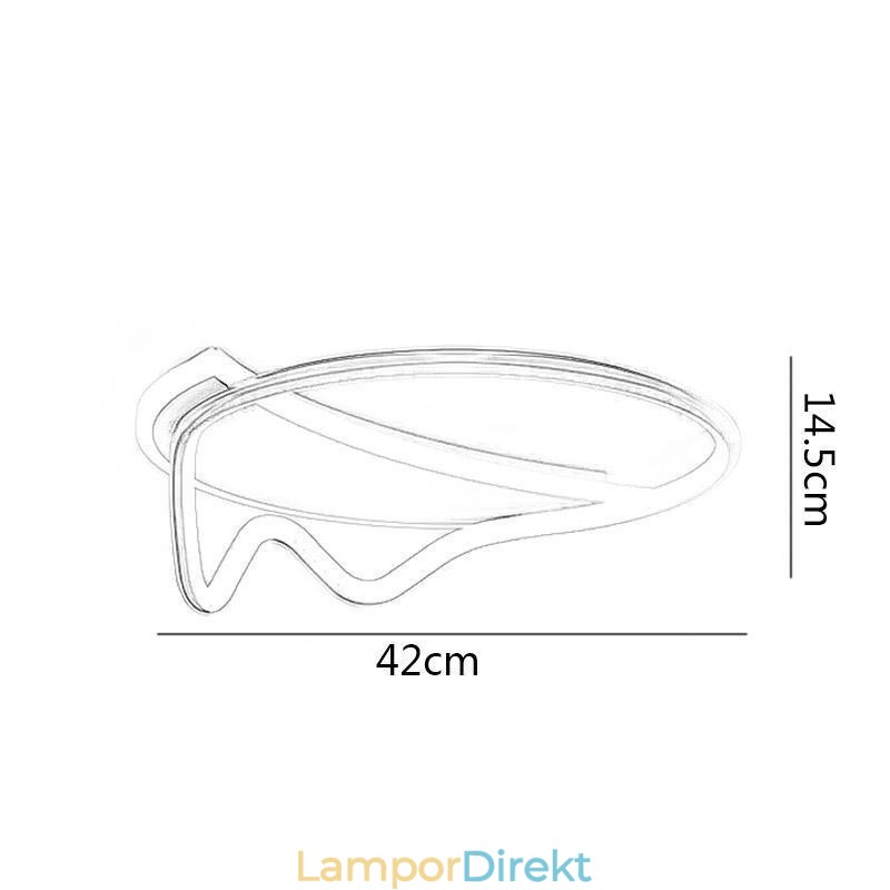 Modern Taklampa Heminredning Ring Taklampa