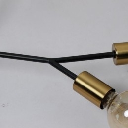 Modern Taklampa Svart Vintage Ljuskrona