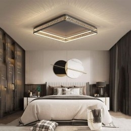 Taklampa Fågelbo Fyrkantig Lampa Modern Armatur