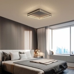 Taklampa Fågelbo Fyrkantig Lampa Modern Armatur