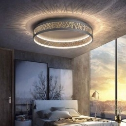 Takljus Fågelbo Rund Lampa Modern Armatur