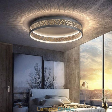 Takljus Fågelbo Rund Lampa Modern Armatur Takljus Fågelbo Rund Lampa Modern Armatur