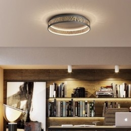 Takljus Fågelbo Rund Lampa Modern Armatur