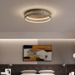 Takljus Fågelbo Rund Lampa Modern Armatur