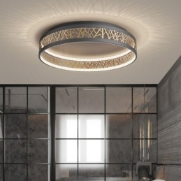 Takljus Fågelbo Rund Lampa Modern Armatur