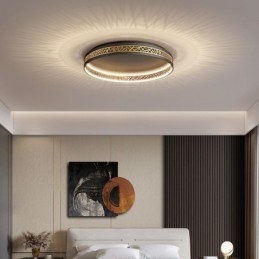 Takljus Fågelbo Rund Lampa Modern Armatur