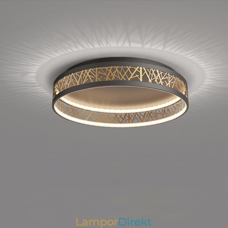 Takljus Fågelbo Rund Lampa Modern Armatur