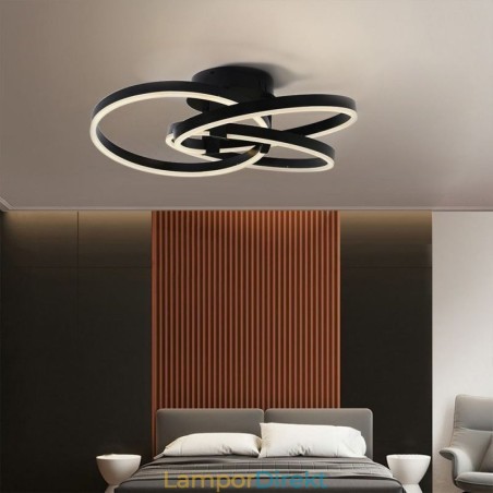 Modern Taklampa 3-Ring Taklampa Modern Taklampa 3-Ring Taklampa
