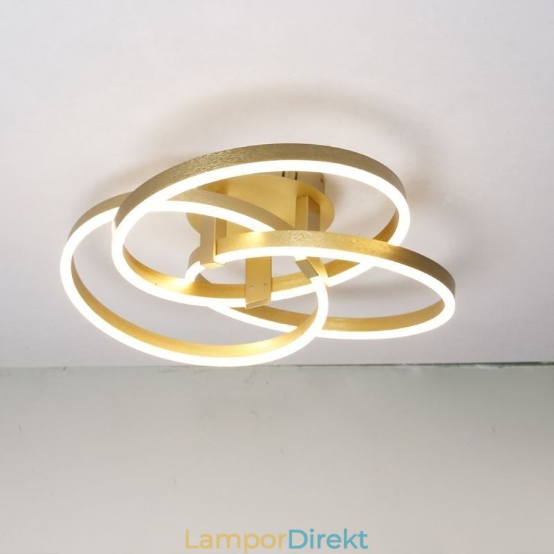 Modern Taklampa 3-Ring Taklampa