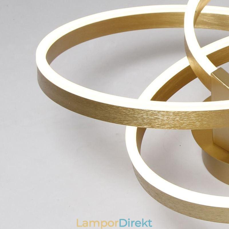 Modern Taklampa 3-Ring Taklampa