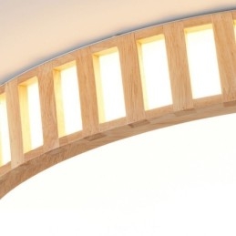 Japansk Lampa Takbelysning I Trä