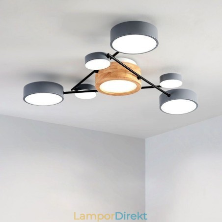 Taklampa I Modern Molekylform I Akryl Taklampa I Modern Molekylform I Akryl