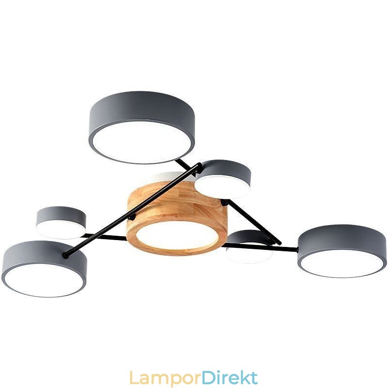 Taklampa I Modern Molekylform I Akryl