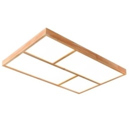 Modern Taklampa Minimalistisk Trästil Infälld Taklampa