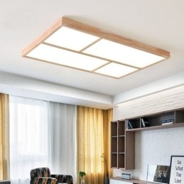 Modern Taklampa Minimalistisk Trästil Infälld Taklampa