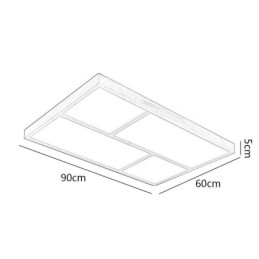 Modern Taklampa Minimalistisk Trästil Infälld Taklampa