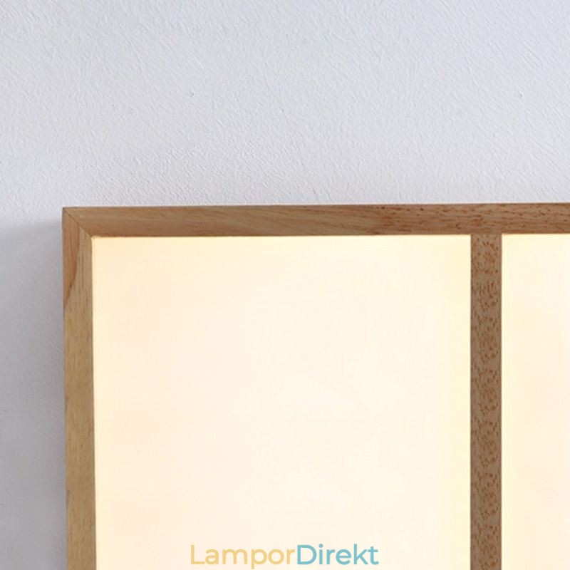 Modern Taklampa Minimalistisk Trästil Infälld Taklampa