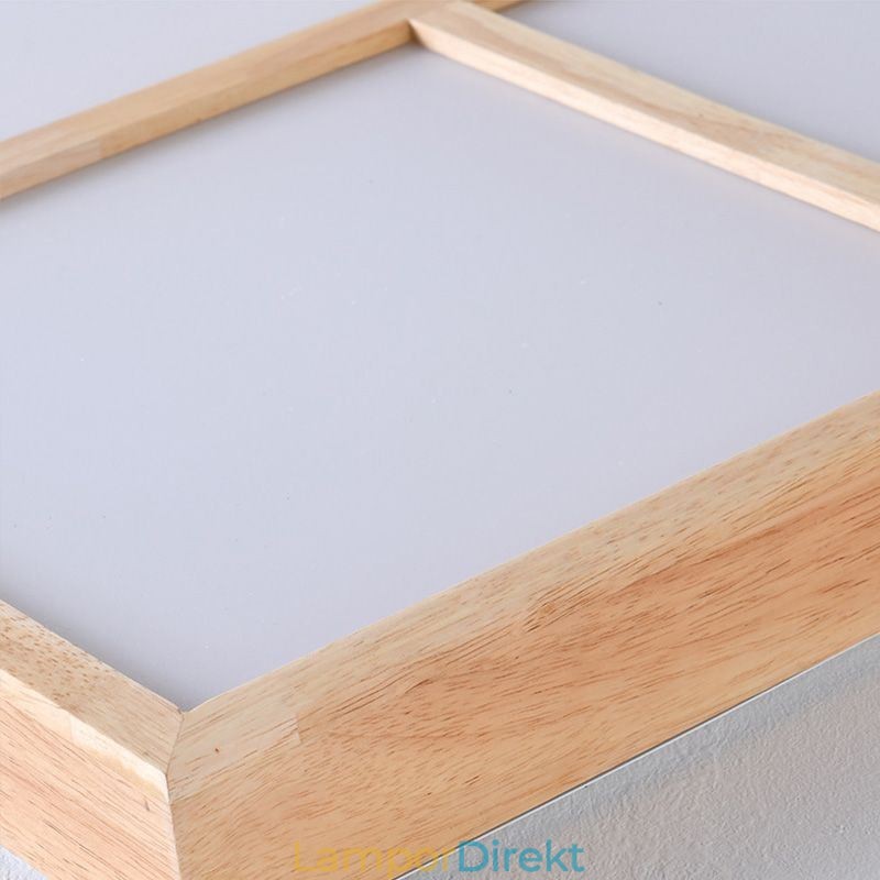 Modern Taklampa Minimalistisk Trästil Infälld Taklampa