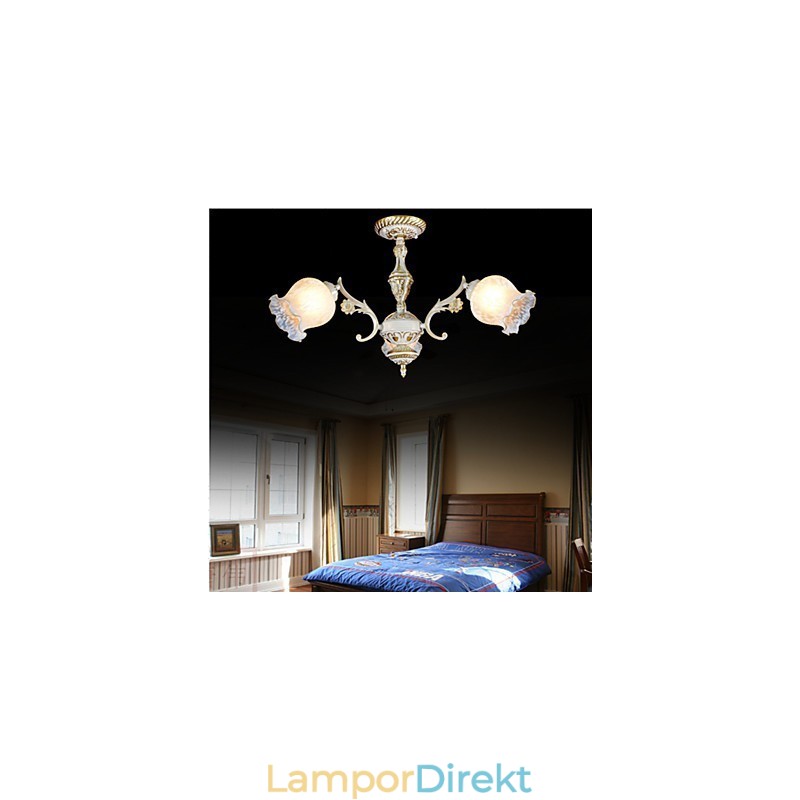 White Three Lights European Retro Classic