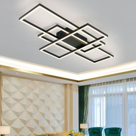 Modern Taklampa Geometrisk Fyrkantig Taklampa Modern Taklampa Geometrisk Fyrkantig Taklampa