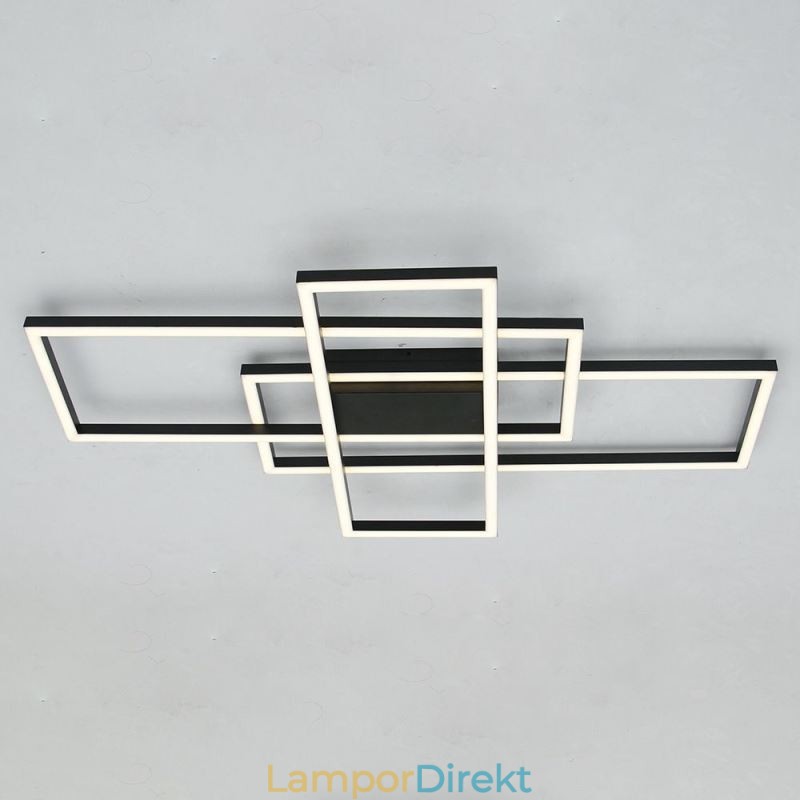 Modern Taklampa Geometrisk Fyrkantig Taklampa