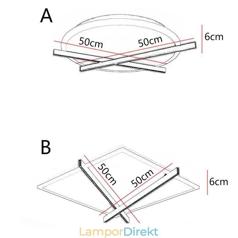 Nordic Ceiling Light Art Clock Design Taklampa