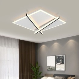 Nordic Ceiling Light Art Clock Design Taklampa