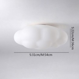 Nordic Ceiling Light Cloud Shape Taklampa