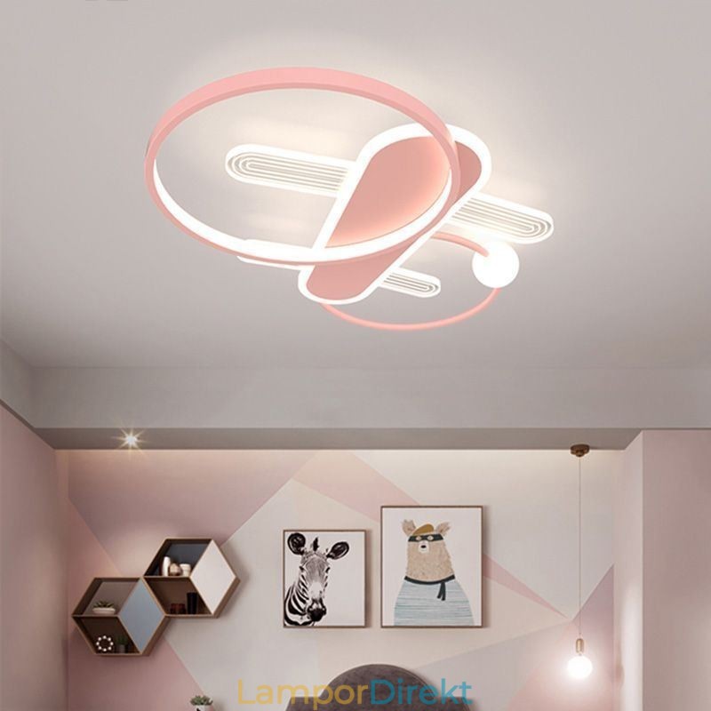 Taklampa Cartoon Plane Ceiling Light