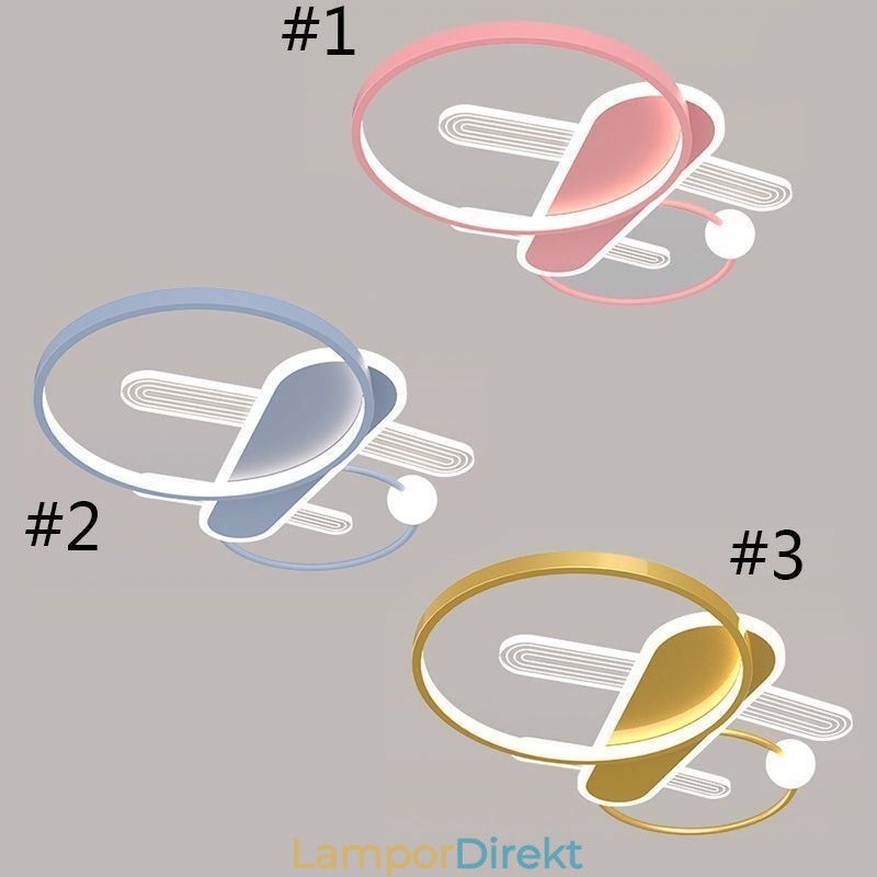 Taklampa Cartoon Plane Ceiling Light