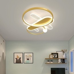 Taklampa Cartoon Plane Ceiling Light