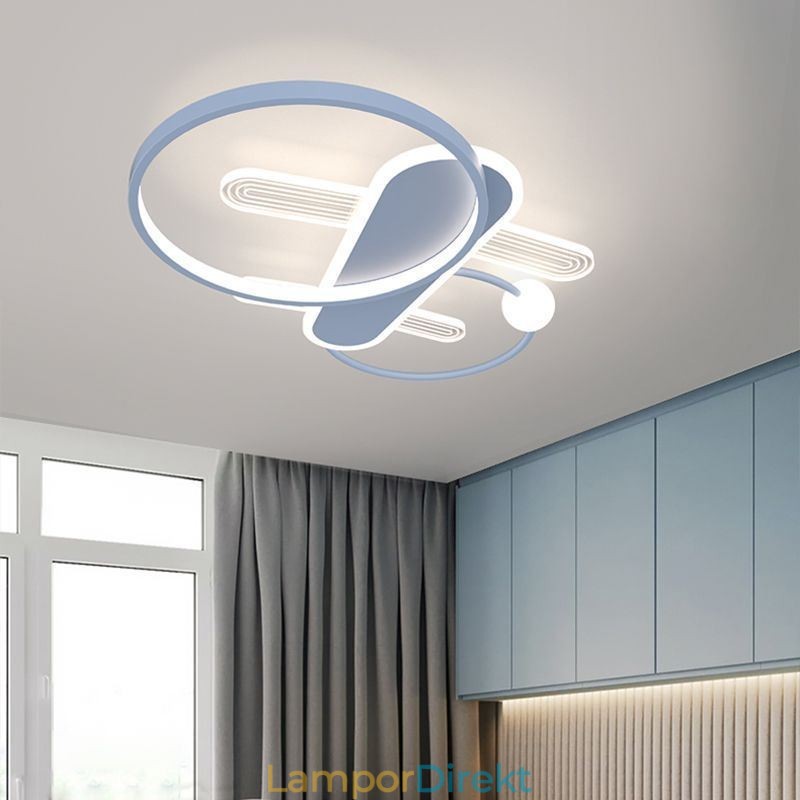 Taklampa Cartoon Plane Ceiling Light