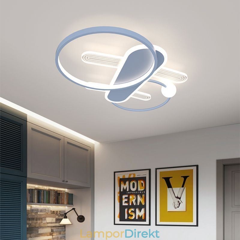 Taklampa Cartoon Plane Ceiling Light