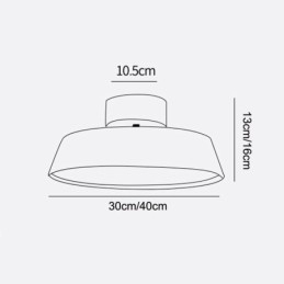 Modern Taklampa Veranda Nordic Macaron Taklampa