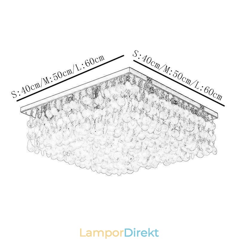 Modern Vit Skal Taklampa Flush Mount Ljuskrona