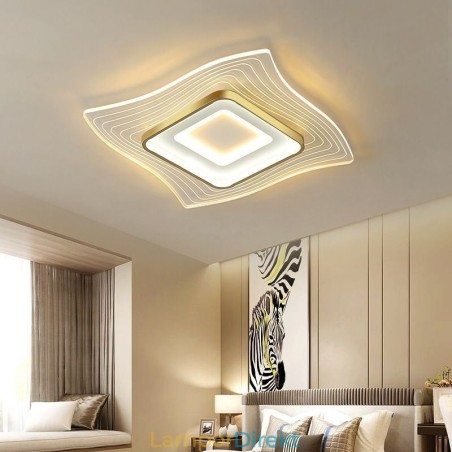 Modern Taklampa Flush Mount Square Shape Taklampa