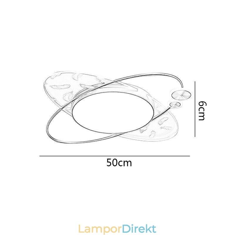 Taklampa Modern Infälld Taklampa Med Planetform
