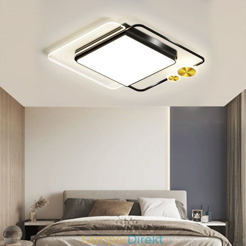 Nordic Ceiling Light Fyrkantig Akryl Infälld Takbelysningsarmatur